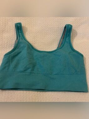 Ivivva by lululemon Teal Scoop-Back Sports Bra size 10